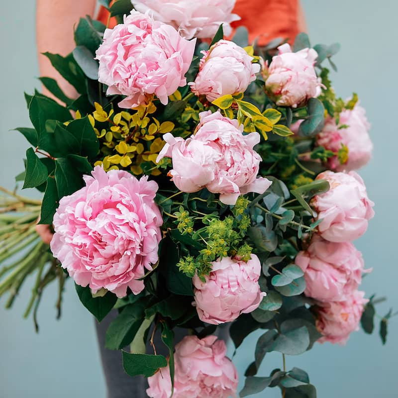 Ramo de peonías