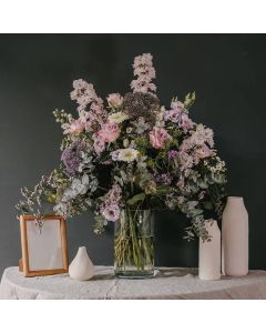 arreglo flores premium lavanda