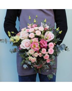 Ramo romántico pastel