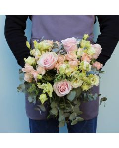 Ramo romántico rosa