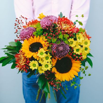 Ramo de Crisantemos de Otoño