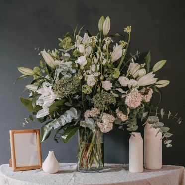 Luxury White Flower Arrangement