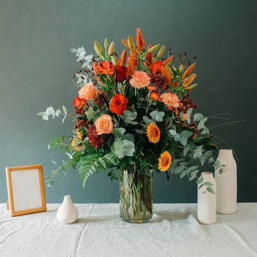 Luxury Warm Flower Arrangement