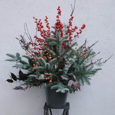 Natural Christmas Arrangement