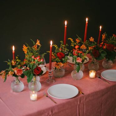 Decoración Mesa Cálida