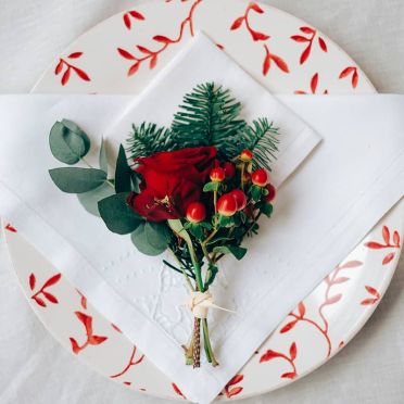 detalle navideño natural