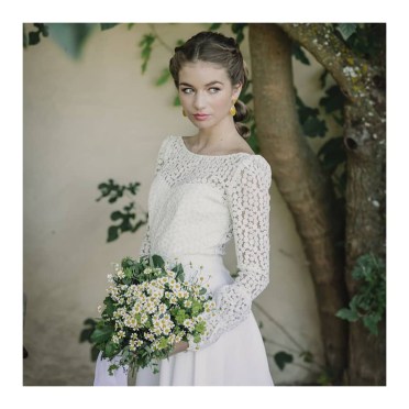 Ramo de novia de margaritas