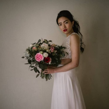 Ramo de novia vintage