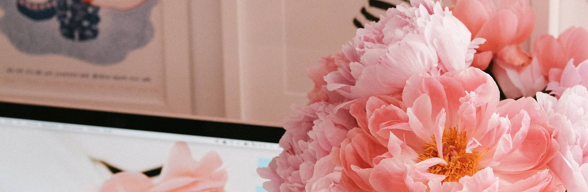 Pink, white, coral....