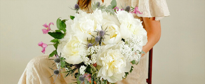 Peonías: Las flores favoritas de las novias