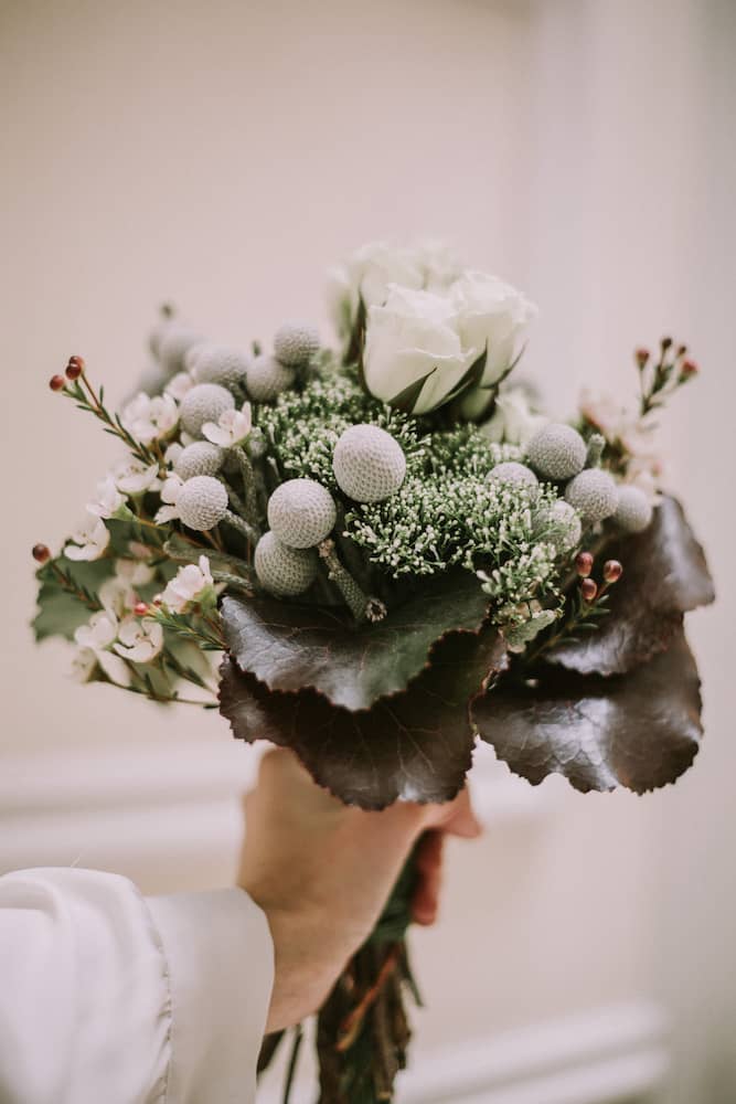 hacer un ramo de novia