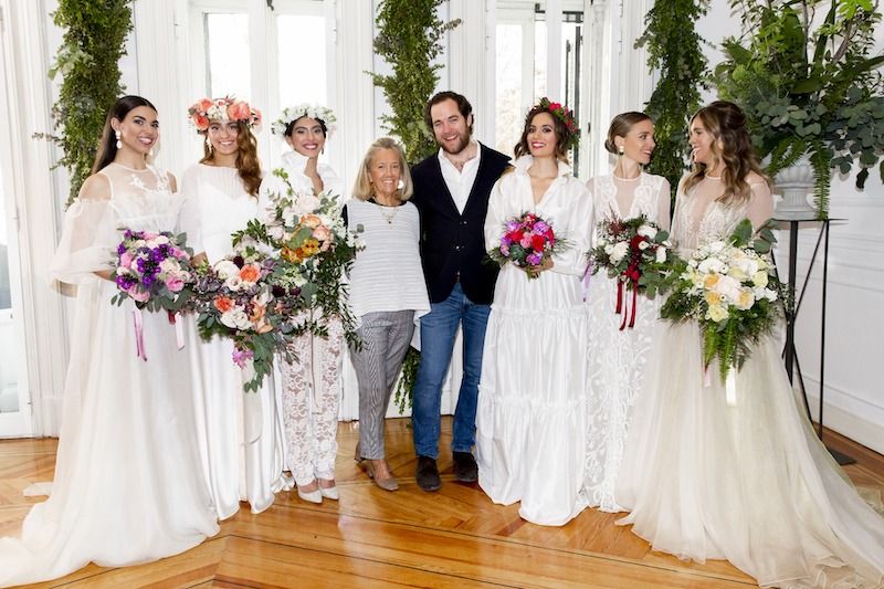 novias con ramos de novia