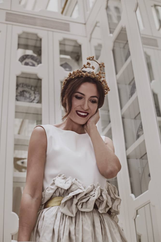 vestido de una novia