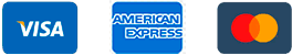 Visa, Mastercard, American Express